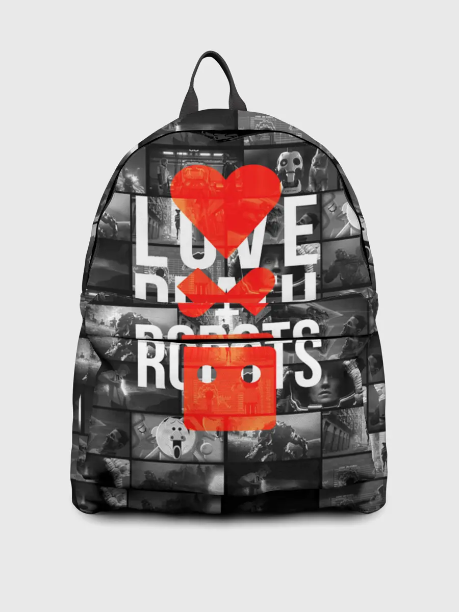 Рюкзак джинсовый / LOVE DEATH ROBOTS