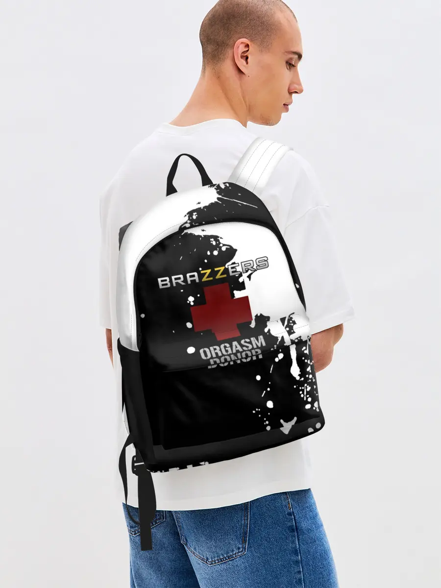 Рюкзак джинсовый / Brazzers orgasm donor