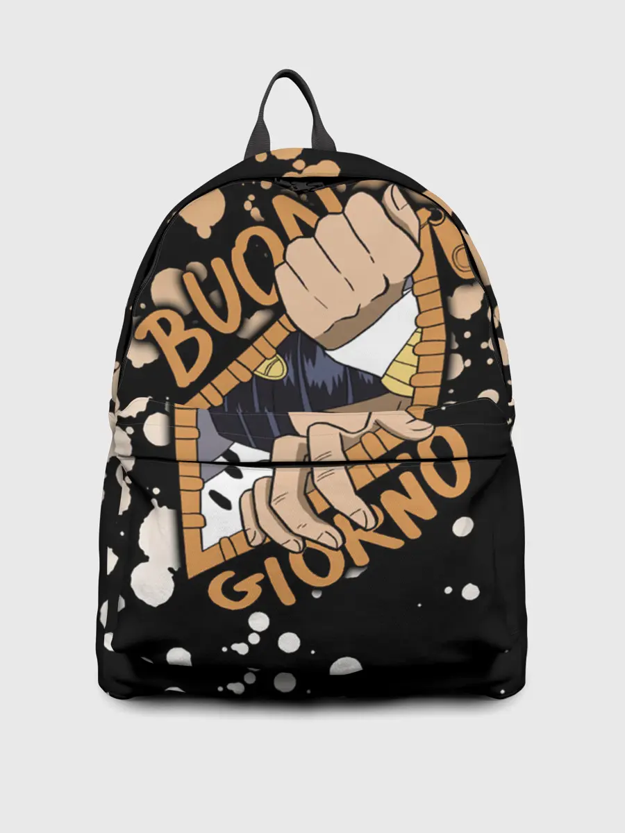 Рюкзак джинсовый / Buon Giorno коричневые брызги