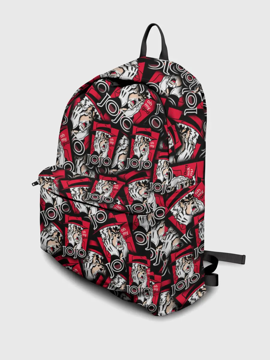 Рюкзак джинсовый / Joseph Joestar Meme Face