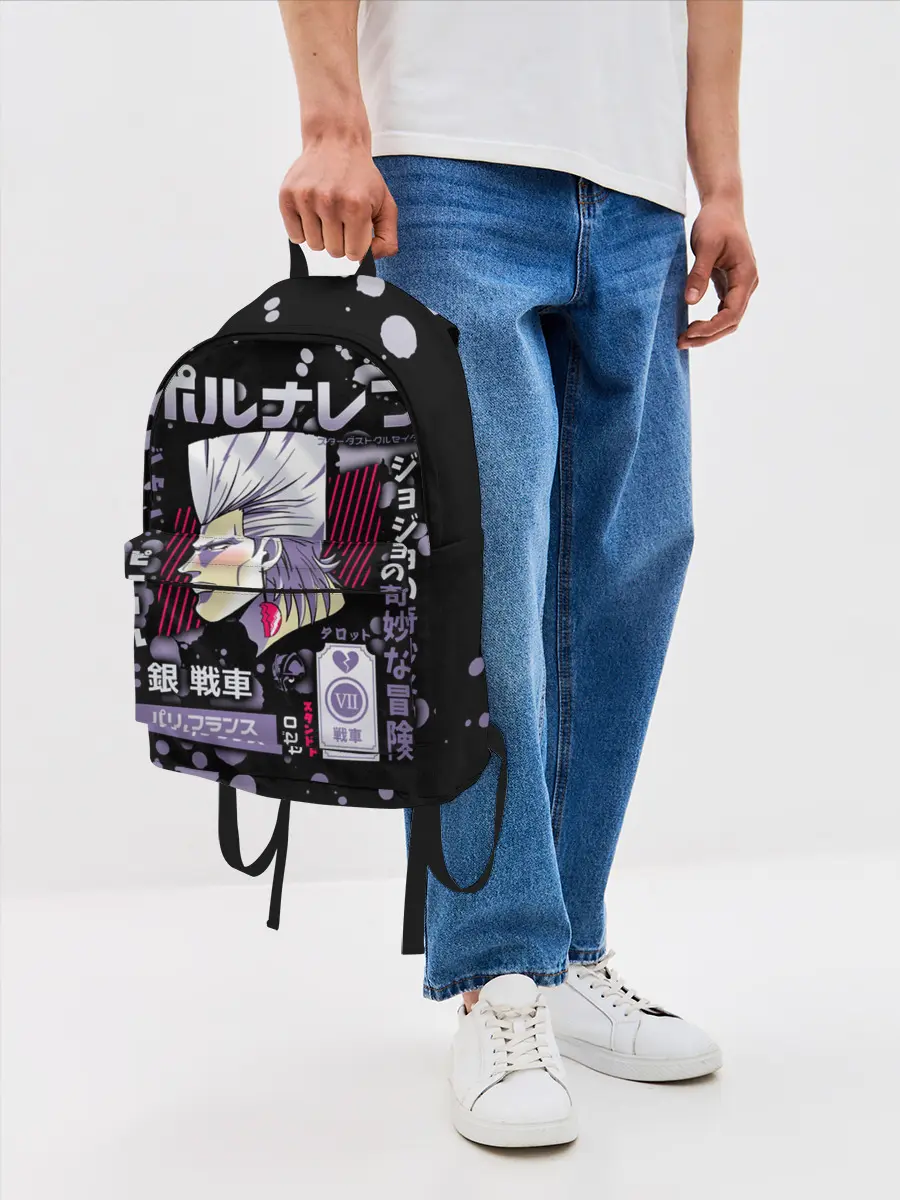 Рюкзак джинсовый / Jean Pierre Polnareff