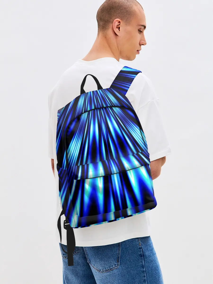 Рюкзак джинсовый / Световые Лучи