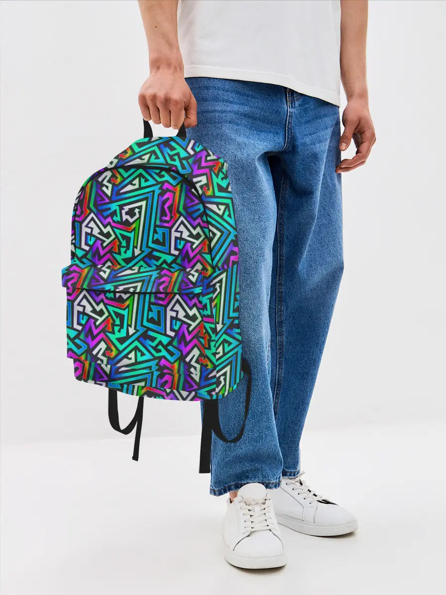 Рюкзак джинсовый / ГРАФФИТИ