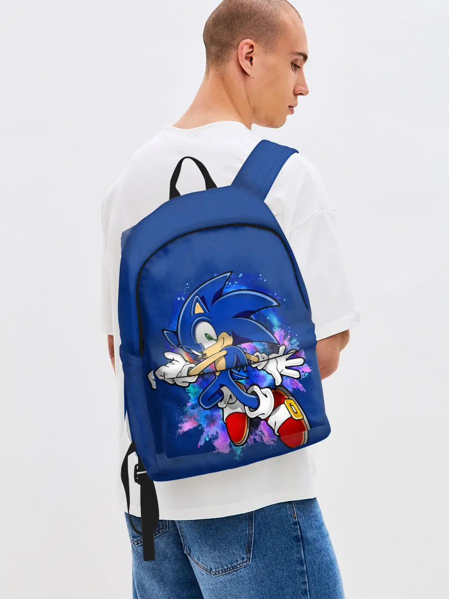 Рюкзак джинсовый / Sonic