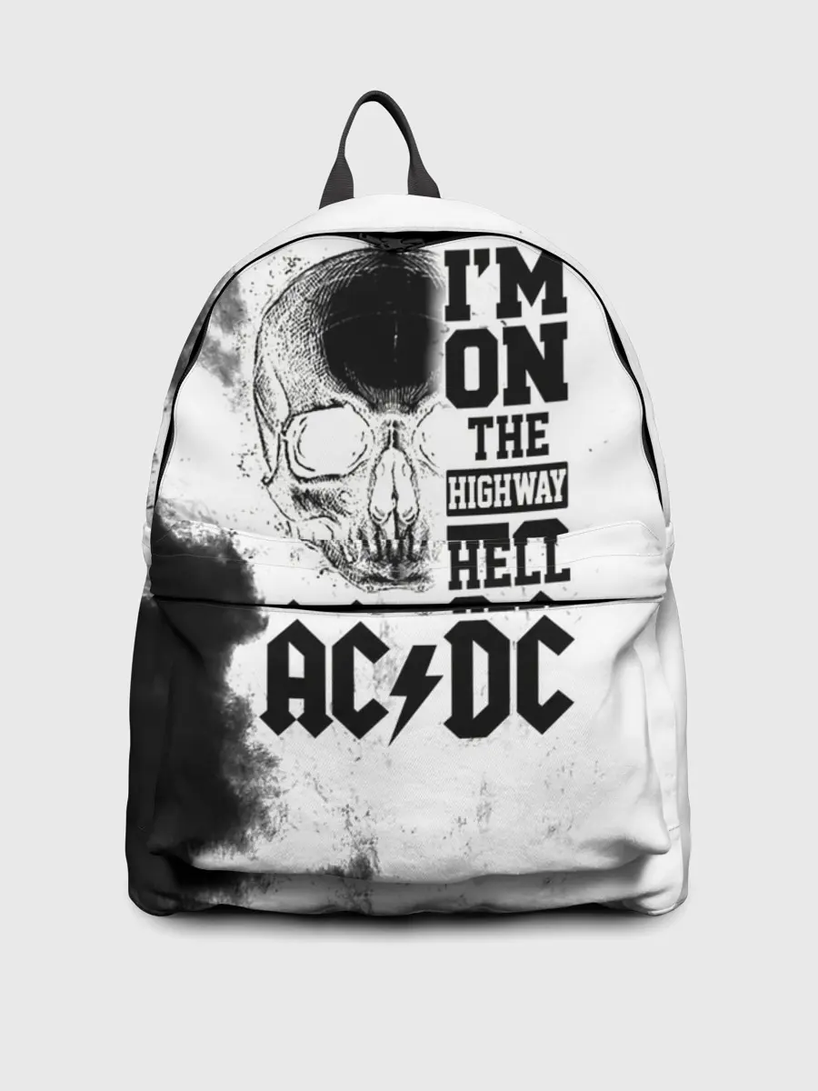 Рюкзак джинсовый / Im on the highway to hell AC/DC