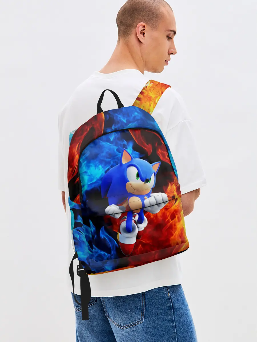 Рюкзак джинсовый / SONIC