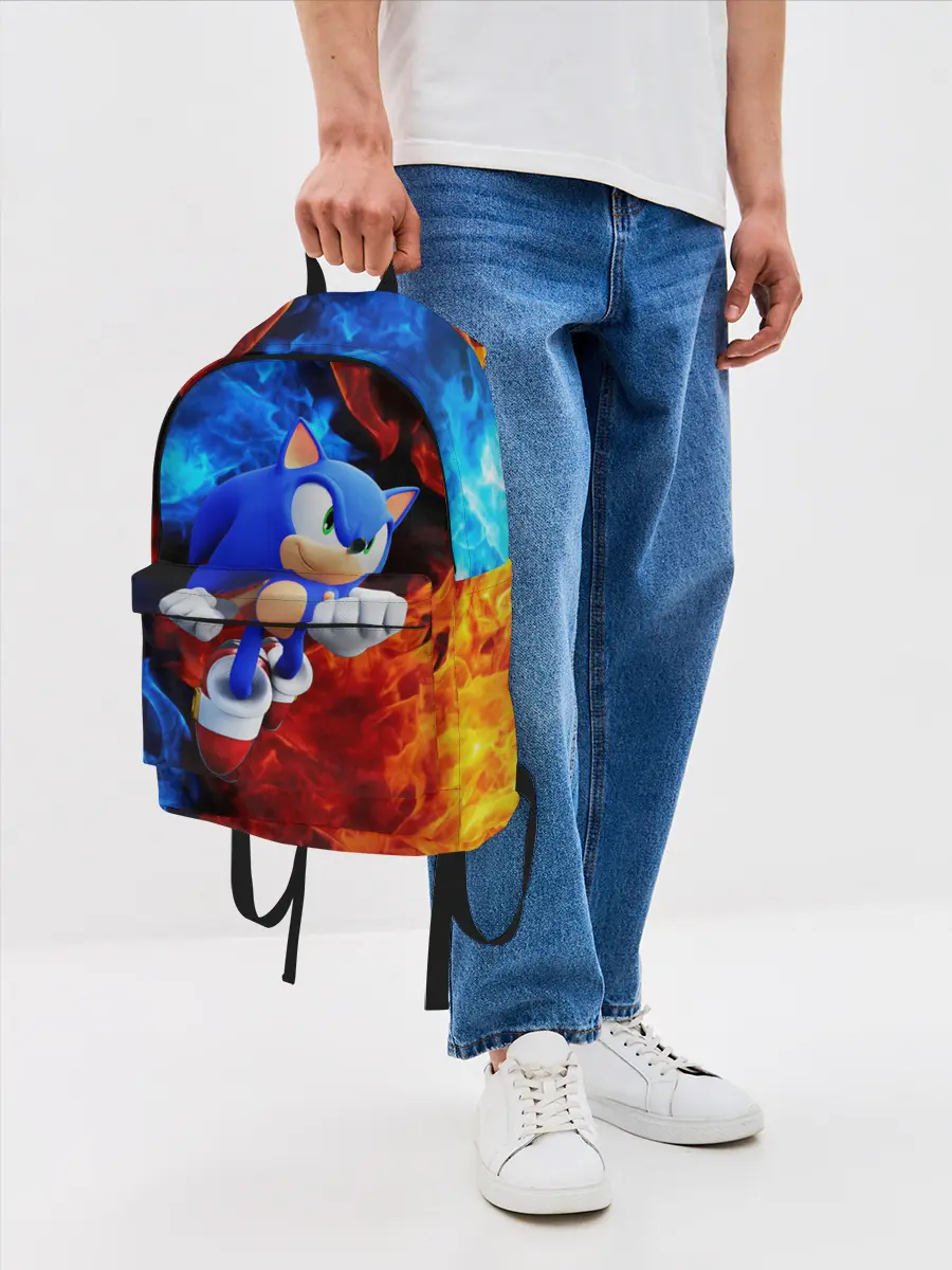 Рюкзак джинсовый / SONIC