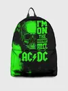 Рюкзак джинсовый / Im on the highway to hell AC/DC