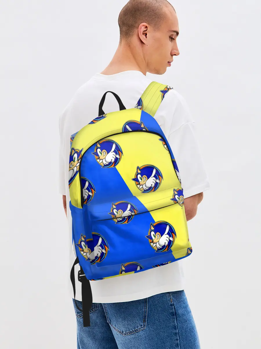 Рюкзак джинсовый / Sonic - Соник