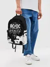 Рюкзак джинсовый / AC/DC T.N.T.