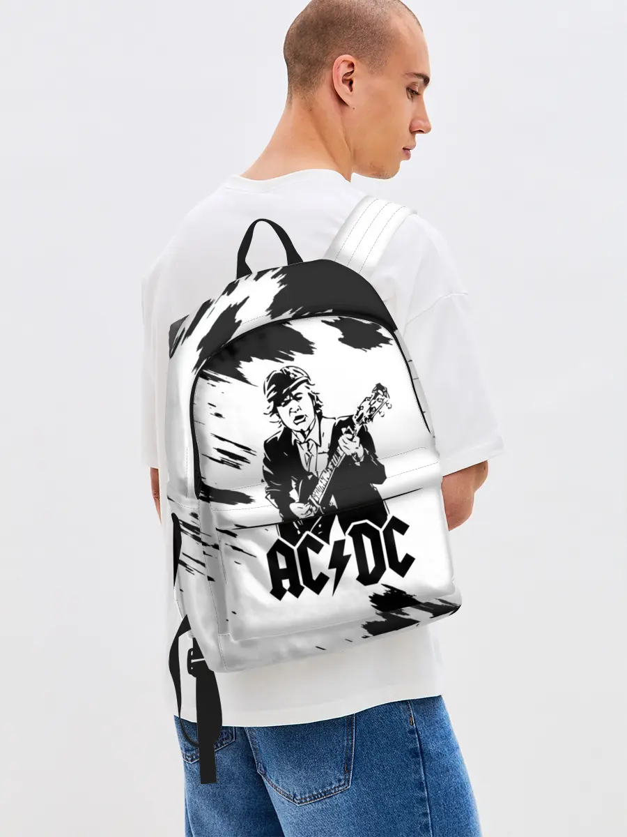 Рюкзак джинсовый / AC/DC