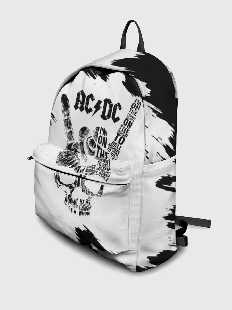 Рюкзак джинсовый / AC/DC