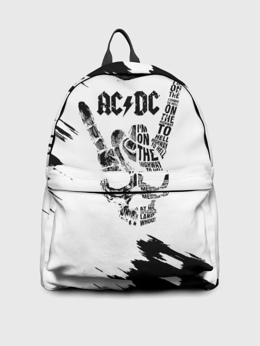 Рюкзак джинсовый / AC/DC