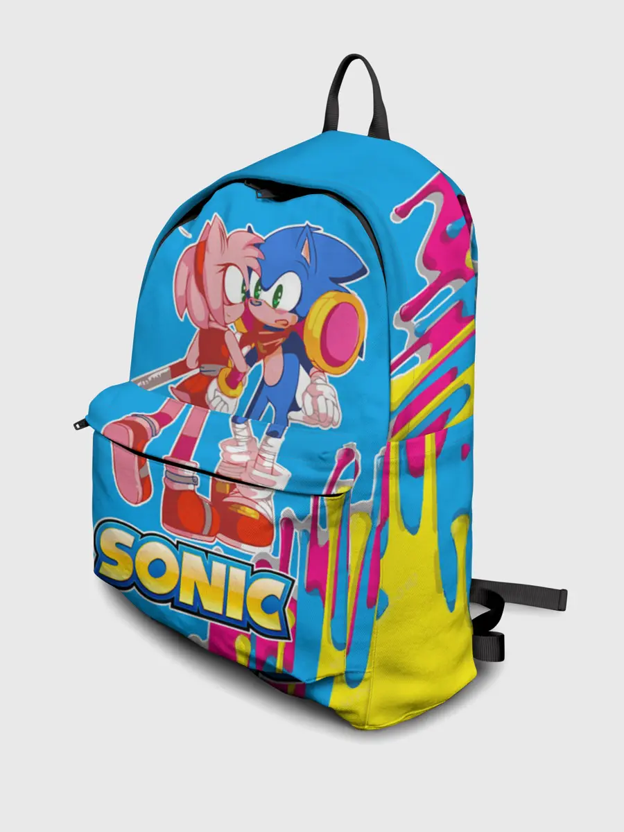 Рюкзак джинсовый / Sonic