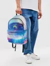 Рюкзак джинсовый / Космонавт - космос