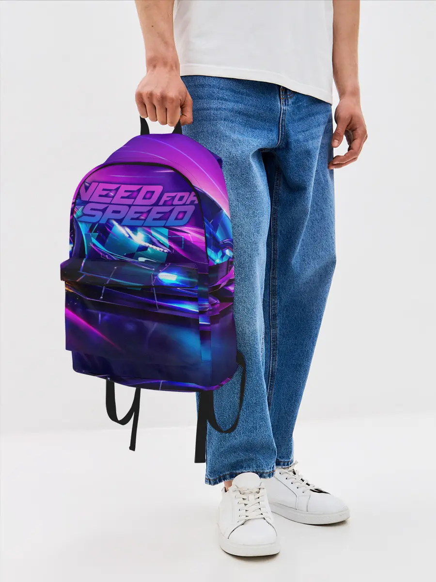 Рюкзак джинсовый / Need for Speed