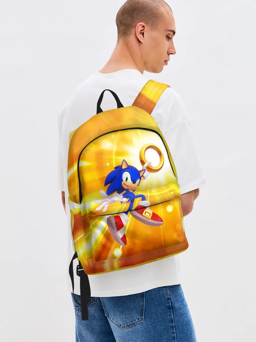 Рюкзак джинсовый / Sonic