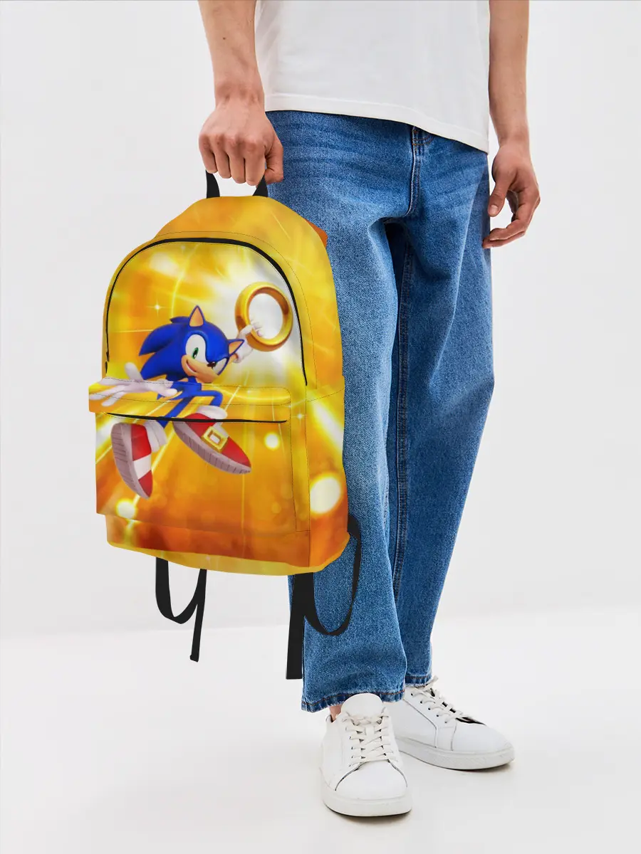 Рюкзак джинсовый / Sonic
