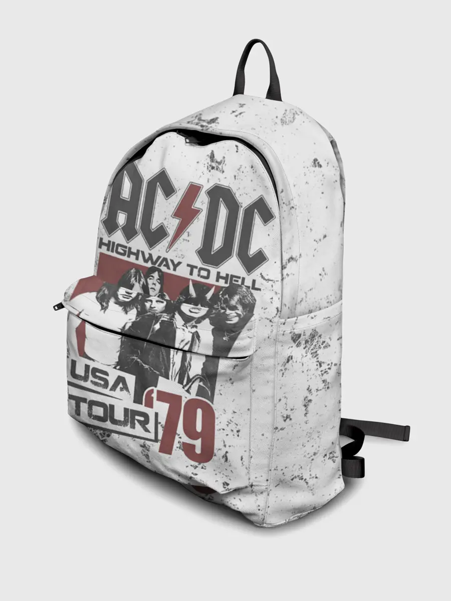 Рюкзак джинсовый / AC/DC