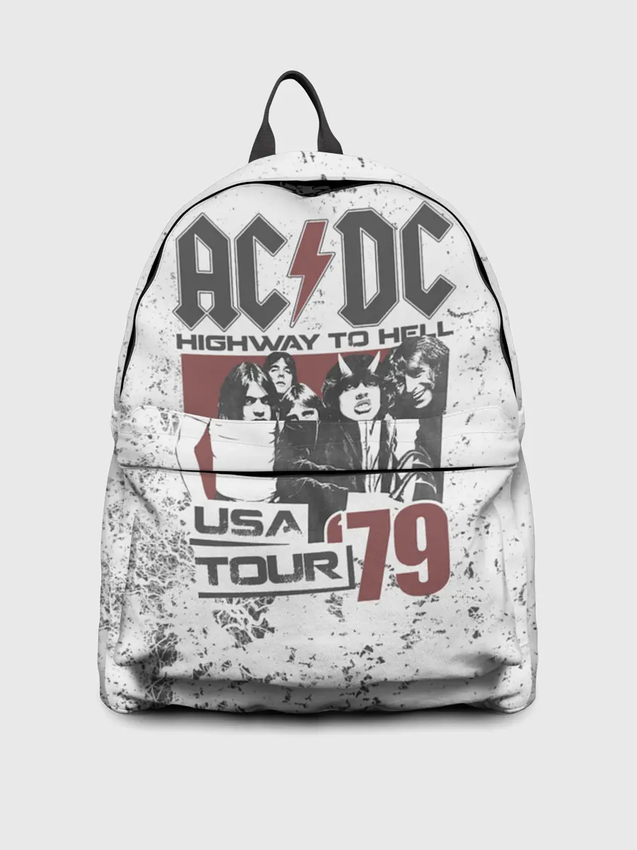 Рюкзак джинсовый / AC/DC
