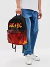 Рюкзак джинсовый / AC/DC