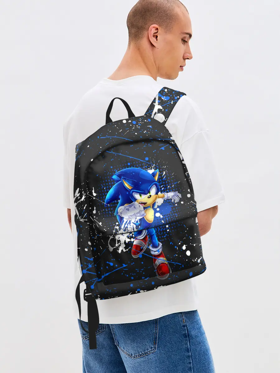 Рюкзак джинсовый / SONIC