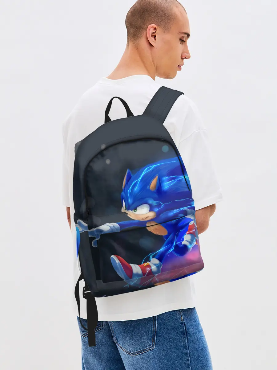 Рюкзак джинсовый / SONIC
