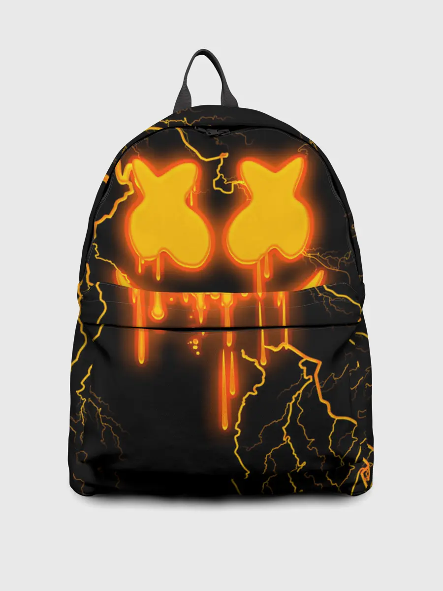 Рюкзак джинсовый / Marshmello