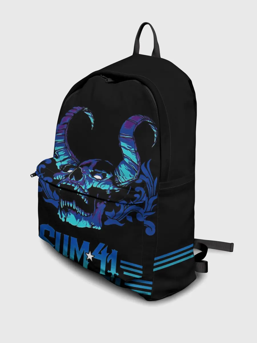 Рюкзак джинсовый / Horned skull