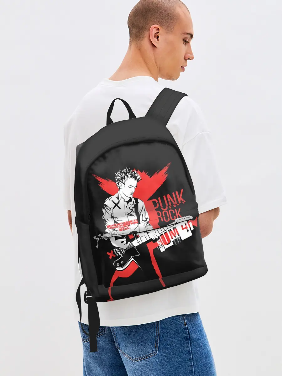 Рюкзак джинсовый / Punk-rock