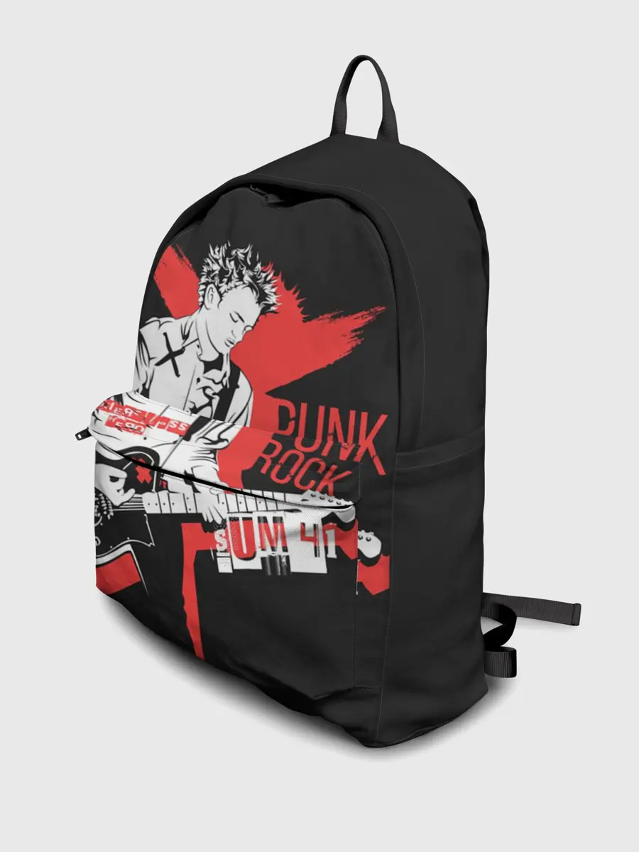 Рюкзак джинсовый / Punk-rock