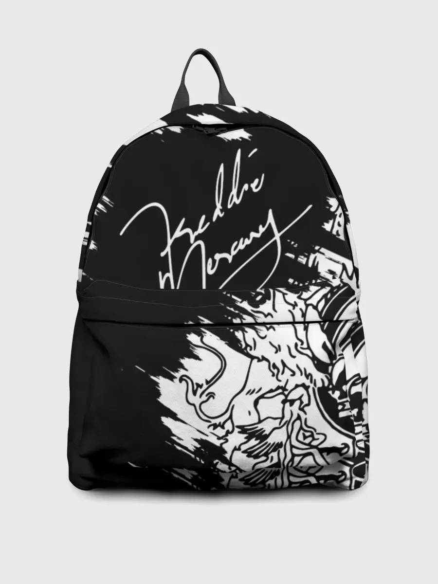 Рюкзак джинсовый / Автограф Фредди Меркьюри