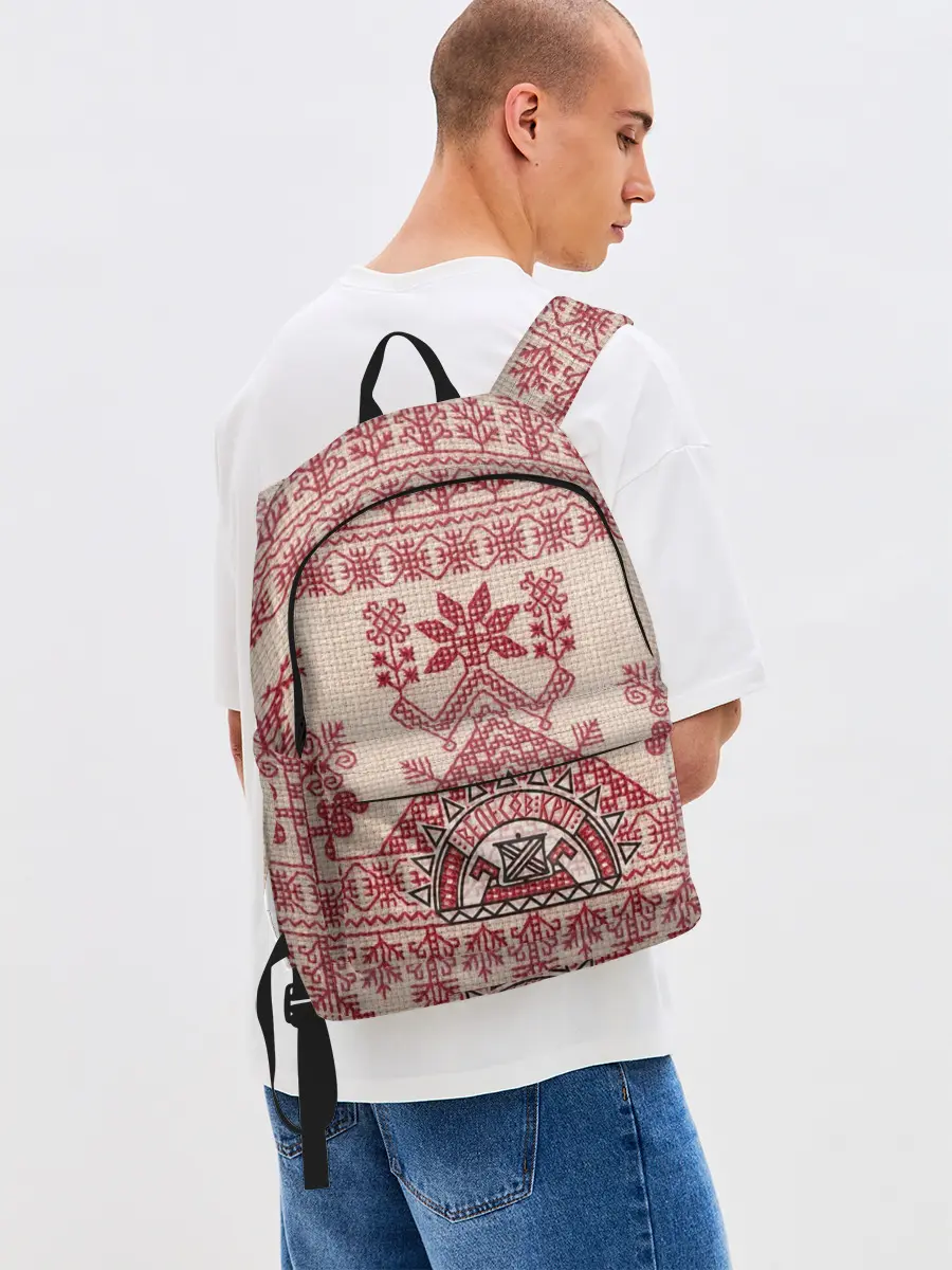 Рюкзак джинсовый / Макошь Богиня Судьбы