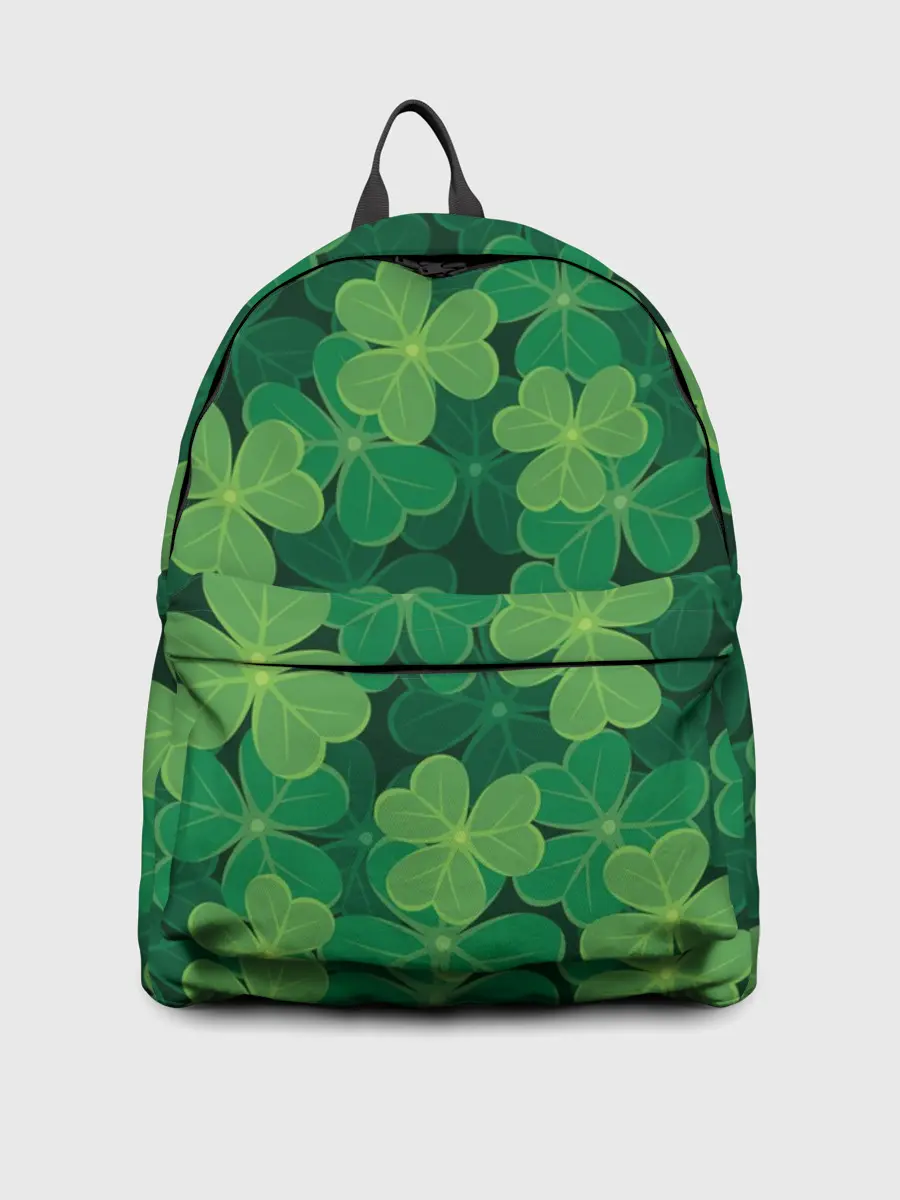 Рюкзак джинсовый / Ирландский клевер