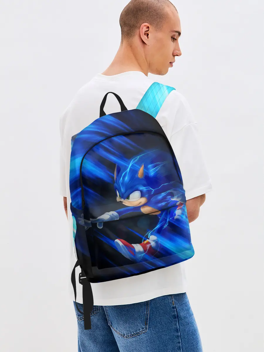 Рюкзак джинсовый / SONIC | СОНИК