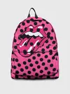 Рюкзак джинсовый / rolling stones pink logo
