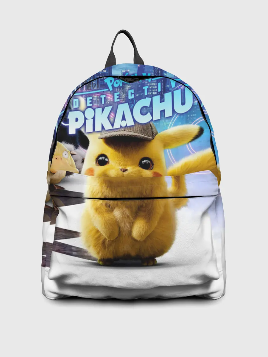 Рюкзак джинсовый / Детектив Пикачу