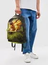 Рюкзак джинсовый / Детектив Пикачу