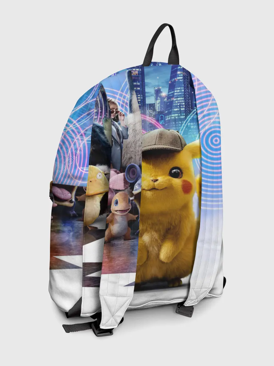 Рюкзак джинсовый / Детектив Пикачу