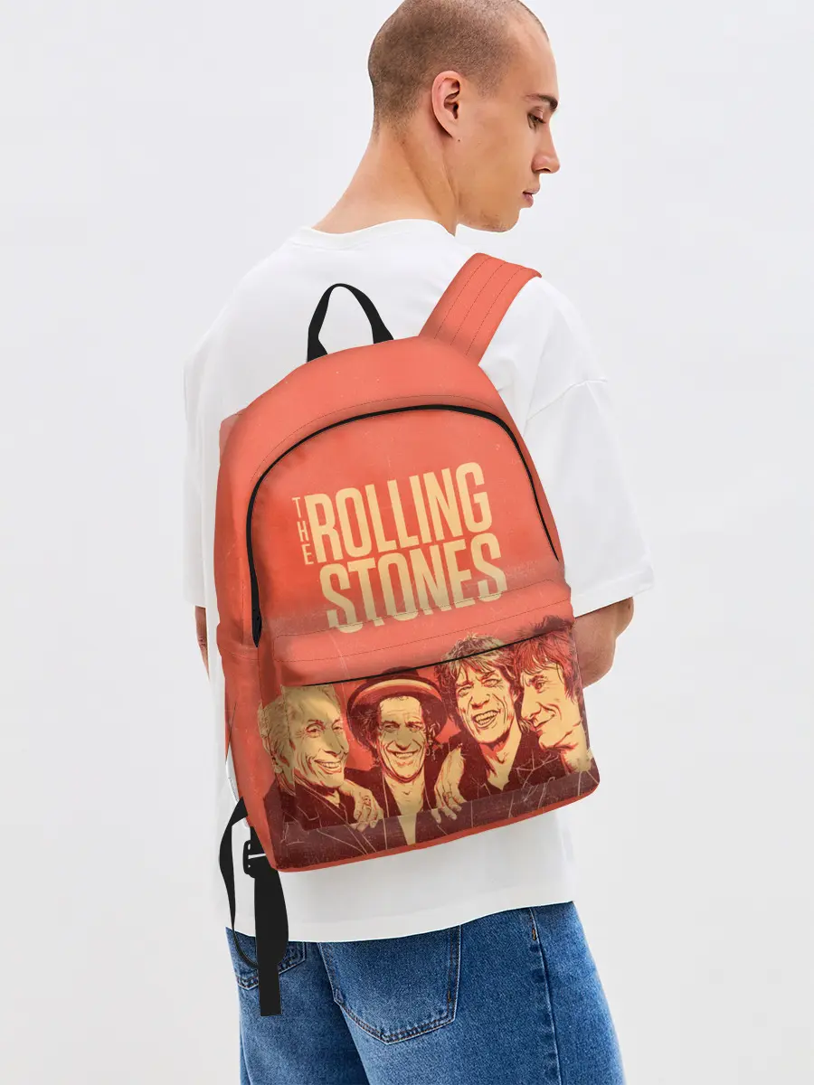 Рюкзак джинсовый / The Rolling Stones