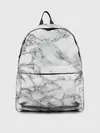 Рюкзак джинсовый / Мрамор