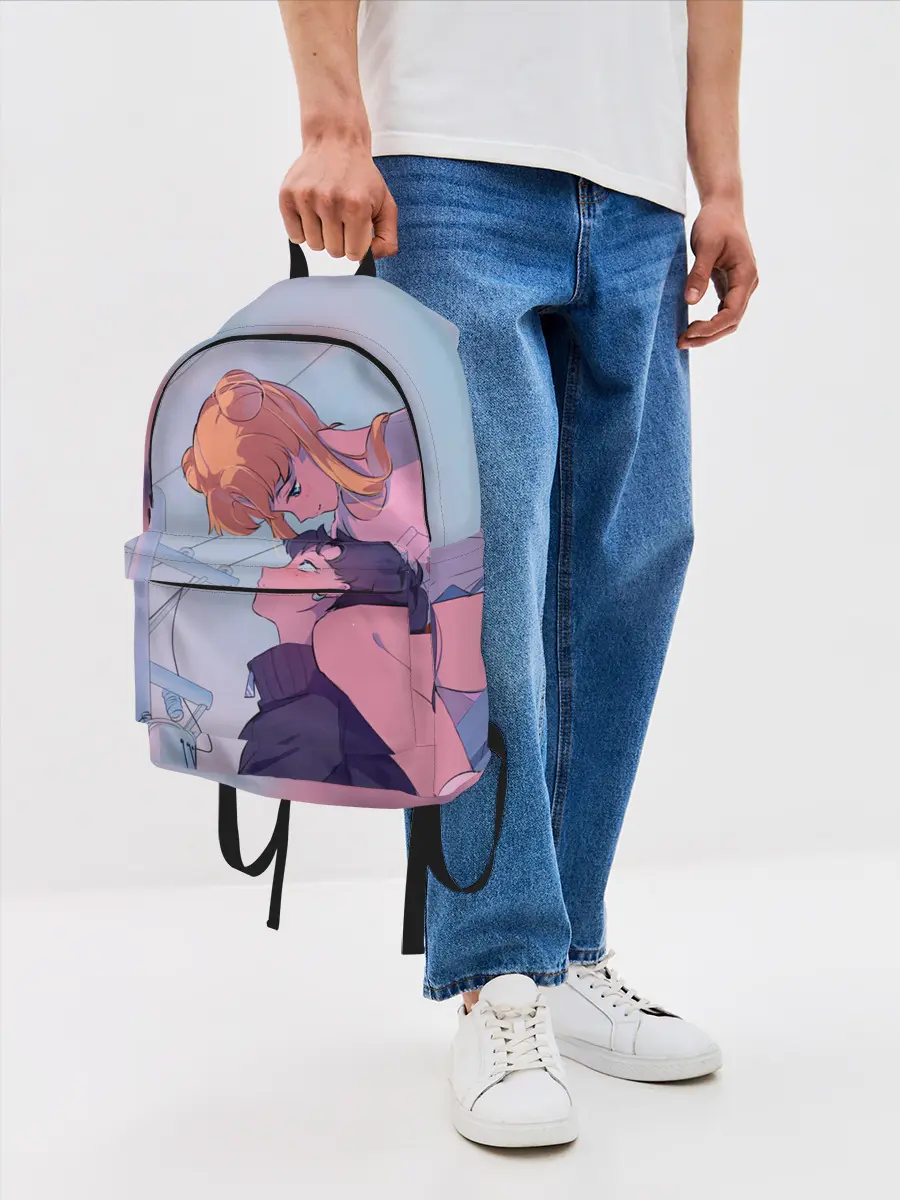 Рюкзак джинсовый / SAILOR MOON