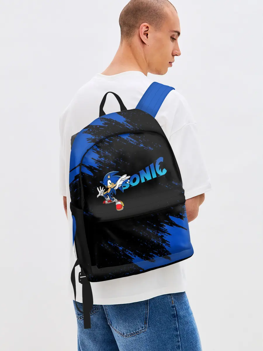 Рюкзак джинсовый / SONIC