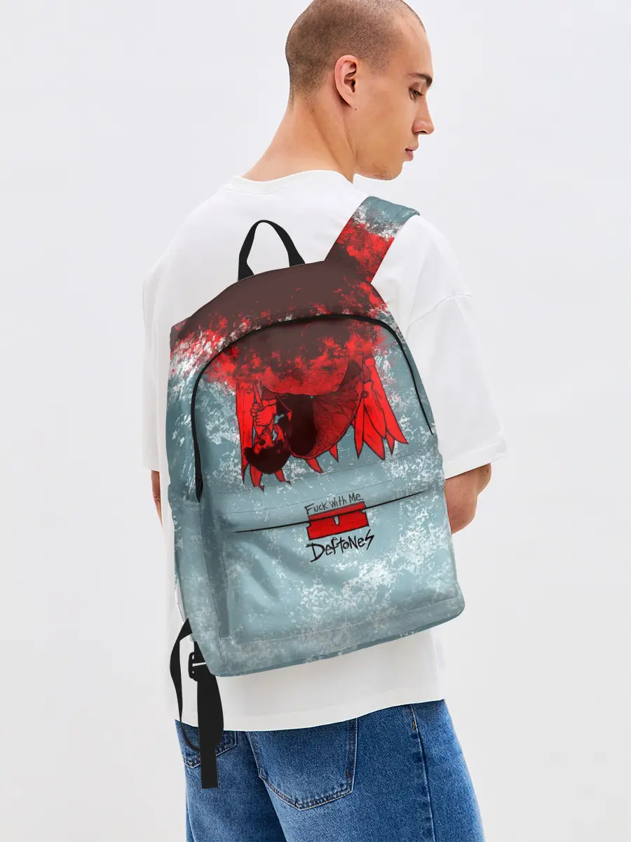 Рюкзак джинсовый / Deftones F*ck with me