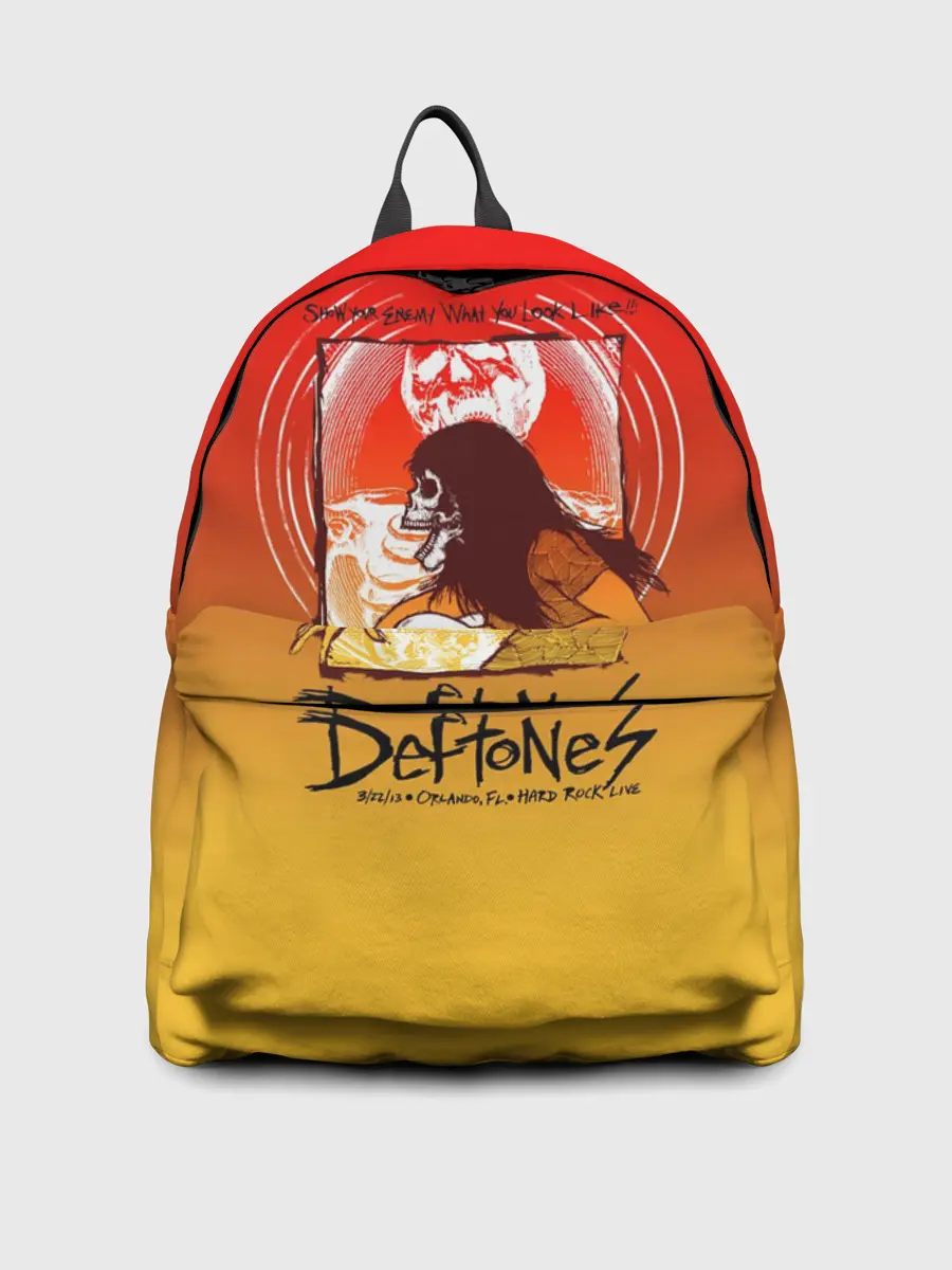 Рюкзак джинсовый / Deftones Poster