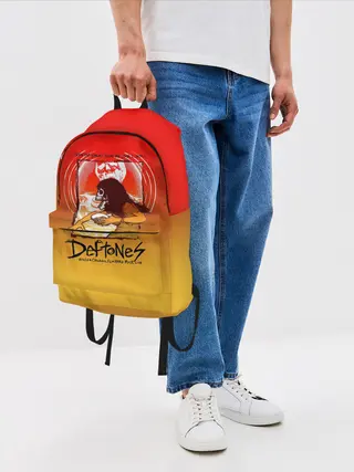 Рюкзак джинсовый / Deftones Poster