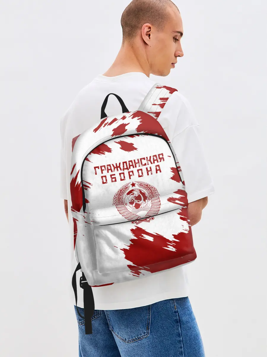 Рюкзак джинсовый / Гражданская оборона