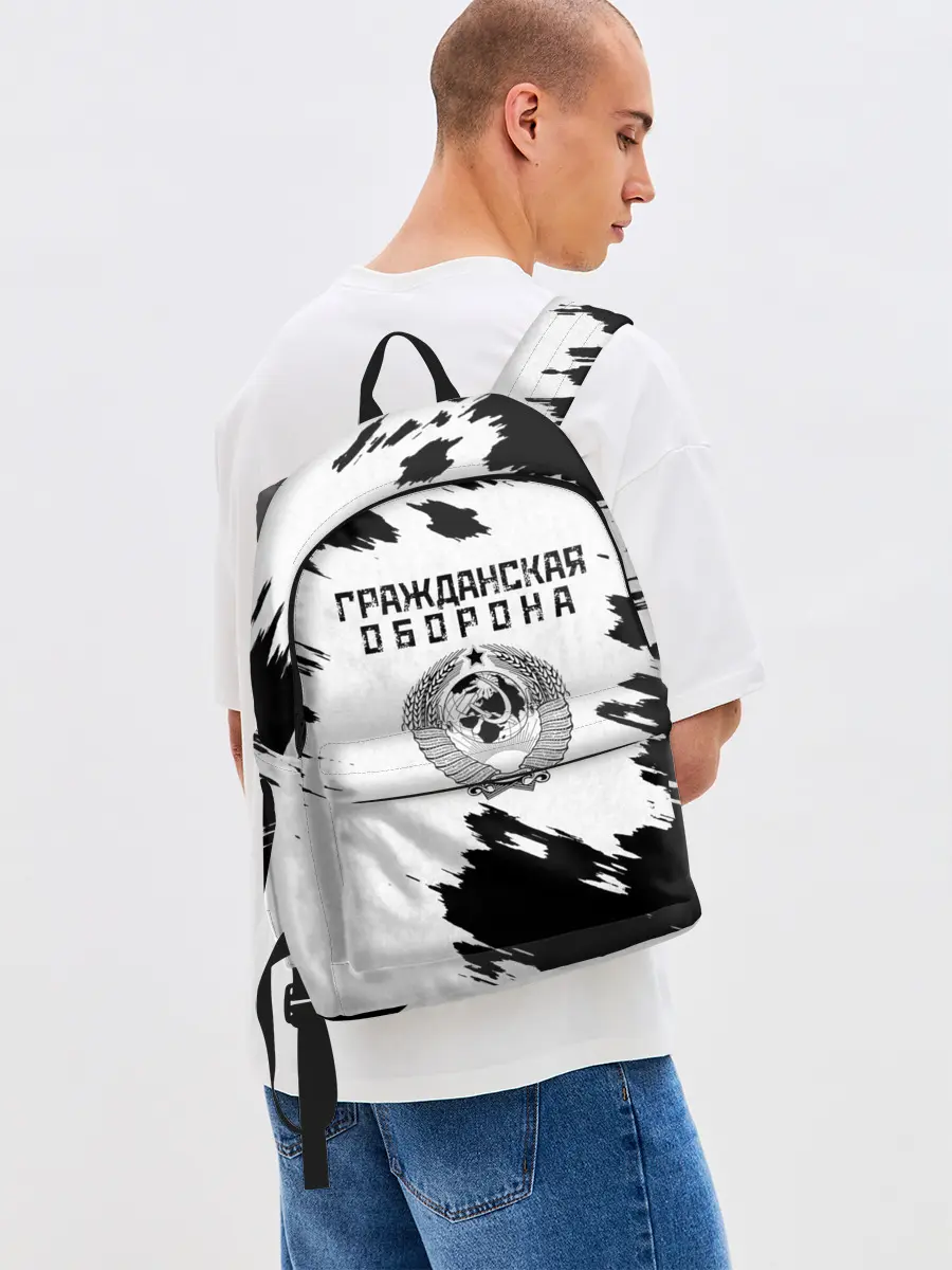 Рюкзак джинсовый / Гражданская оборона