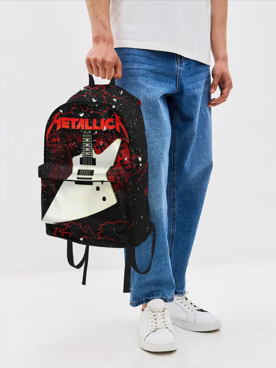 Рюкзак джинсовый / Metallica