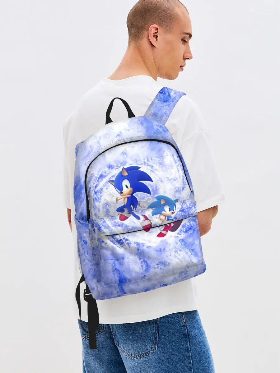 Рюкзак джинсовый / Sonic